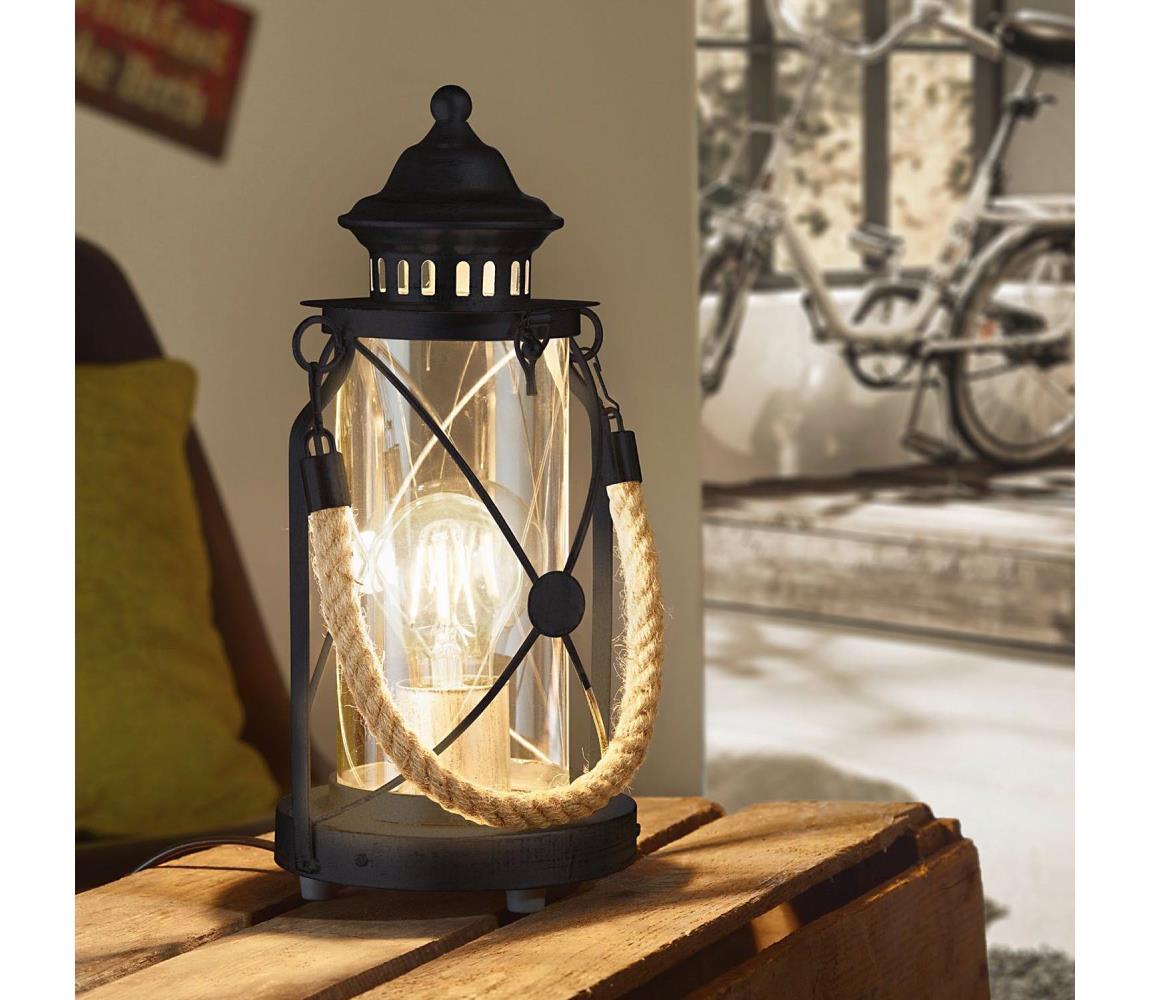 Eglo Stolná lampa BRADFORD 1xE27/60W/230V 49283