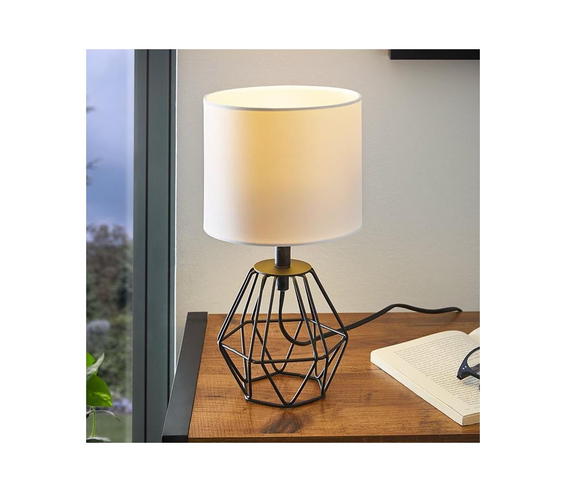 Eglo Stolná lampa CARLTON 2 1xE14/60W/230V