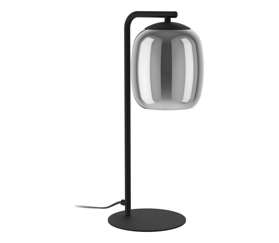 Eglo Stolná lampa CIAMPINO 1xE27/28W/230V šedá