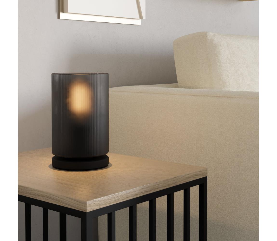 Eglo Stolná lampa COLOMERA 1xE27/40W/230V šedá
