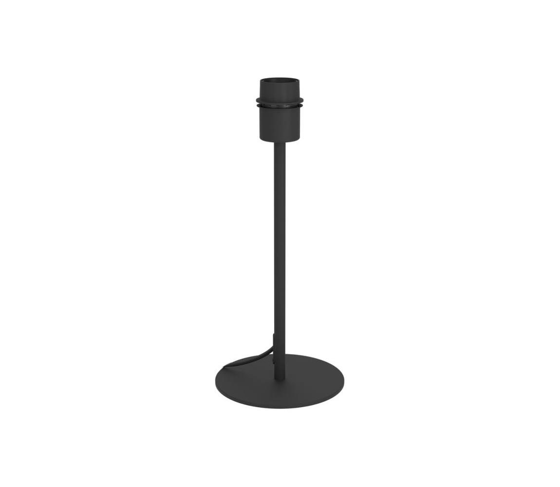 Eglo Stolná lampa CURITIBA 1xE27/40W/230V čierna 300177