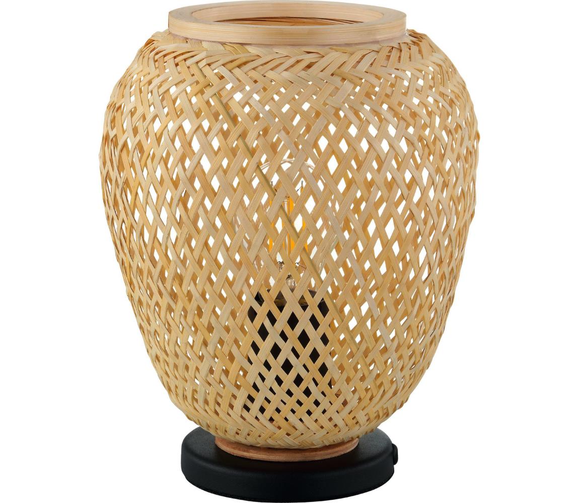 Eglo Stolná lampa DEMBLEBY 1xE27/40W/230V béžová 55699