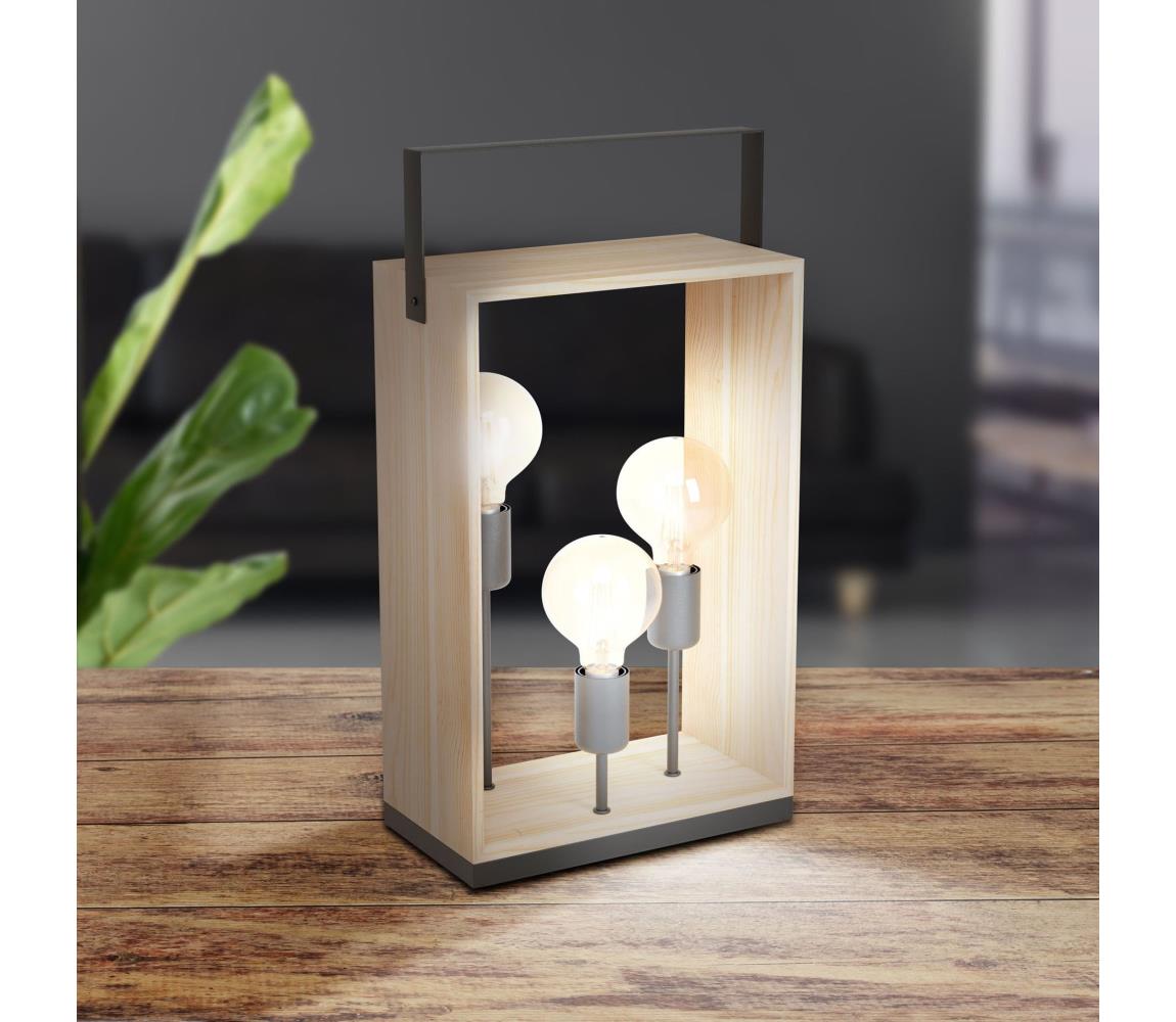 Eglo Stolná lampa FAMBOROUGH 3xE27/40W/230V