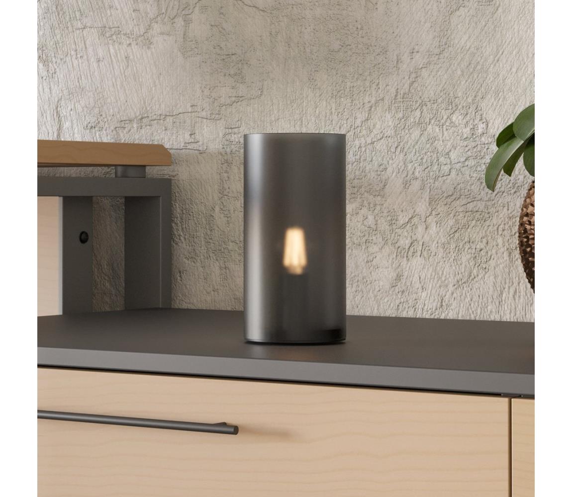 Eglo Stolná lampa GEO 1xE14/40W/230V čierna