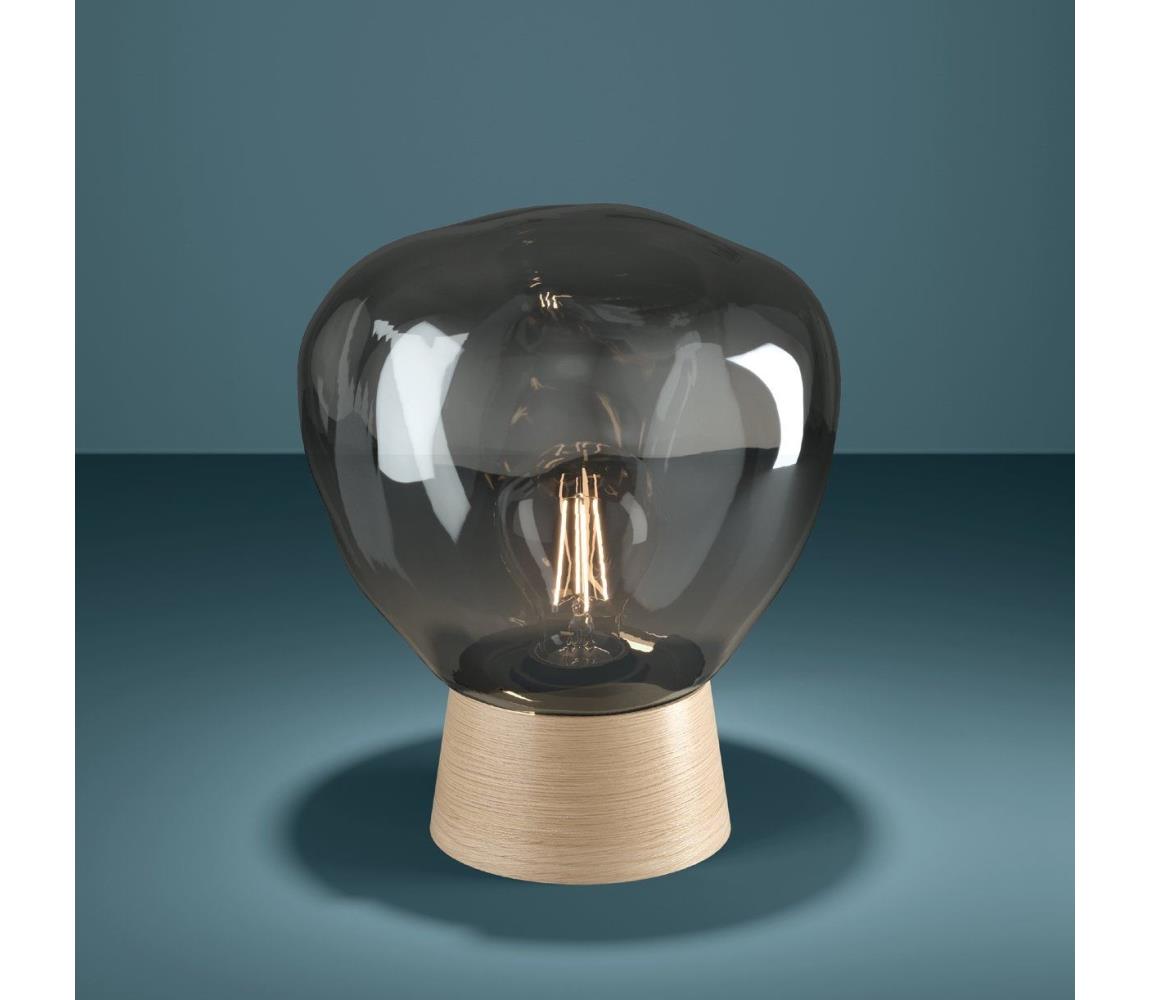 Eglo Stolná lampa MAGACELA 1xE27/40W/230V dymová