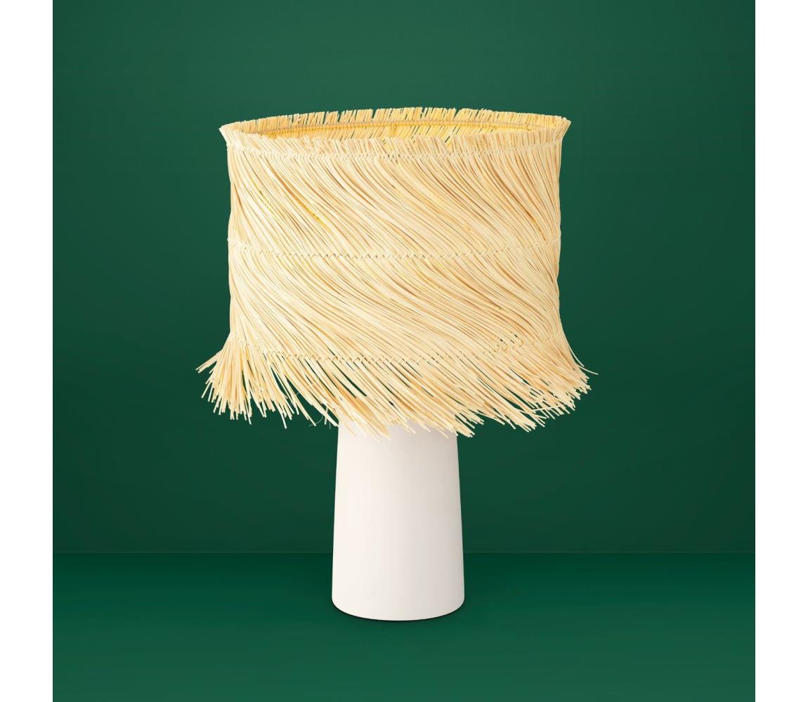 Eglo Stolná lampa PAISANO 1xE27/40W/230V ratan