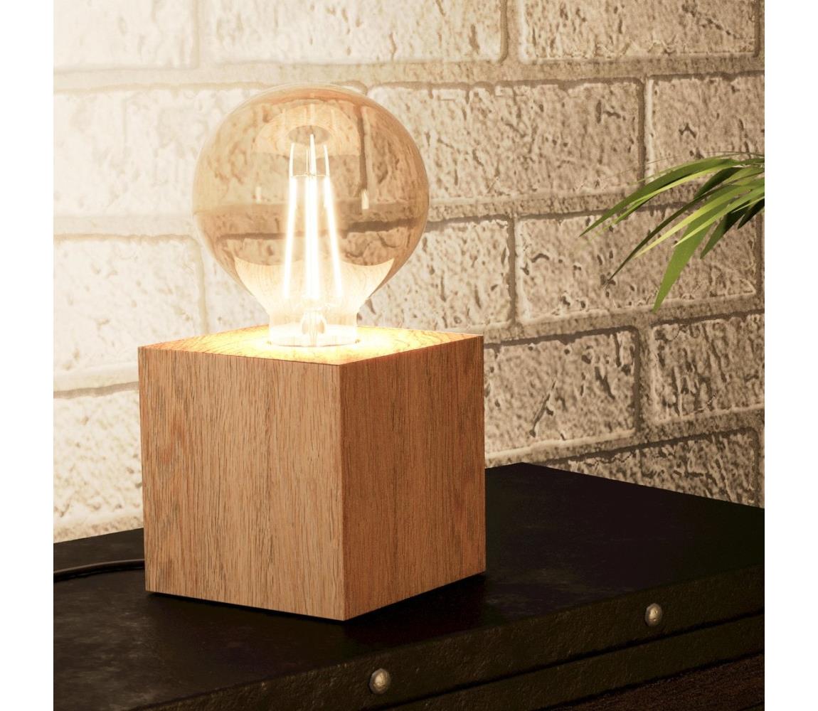 Eglo Stolná lampa PRESTWICK 1xE27/40W/230V béžová