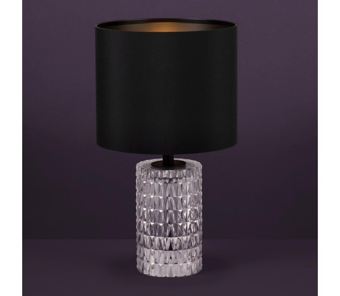 Eglo Stolná lampa SAPUARA 1xE27/40W/230V čierna