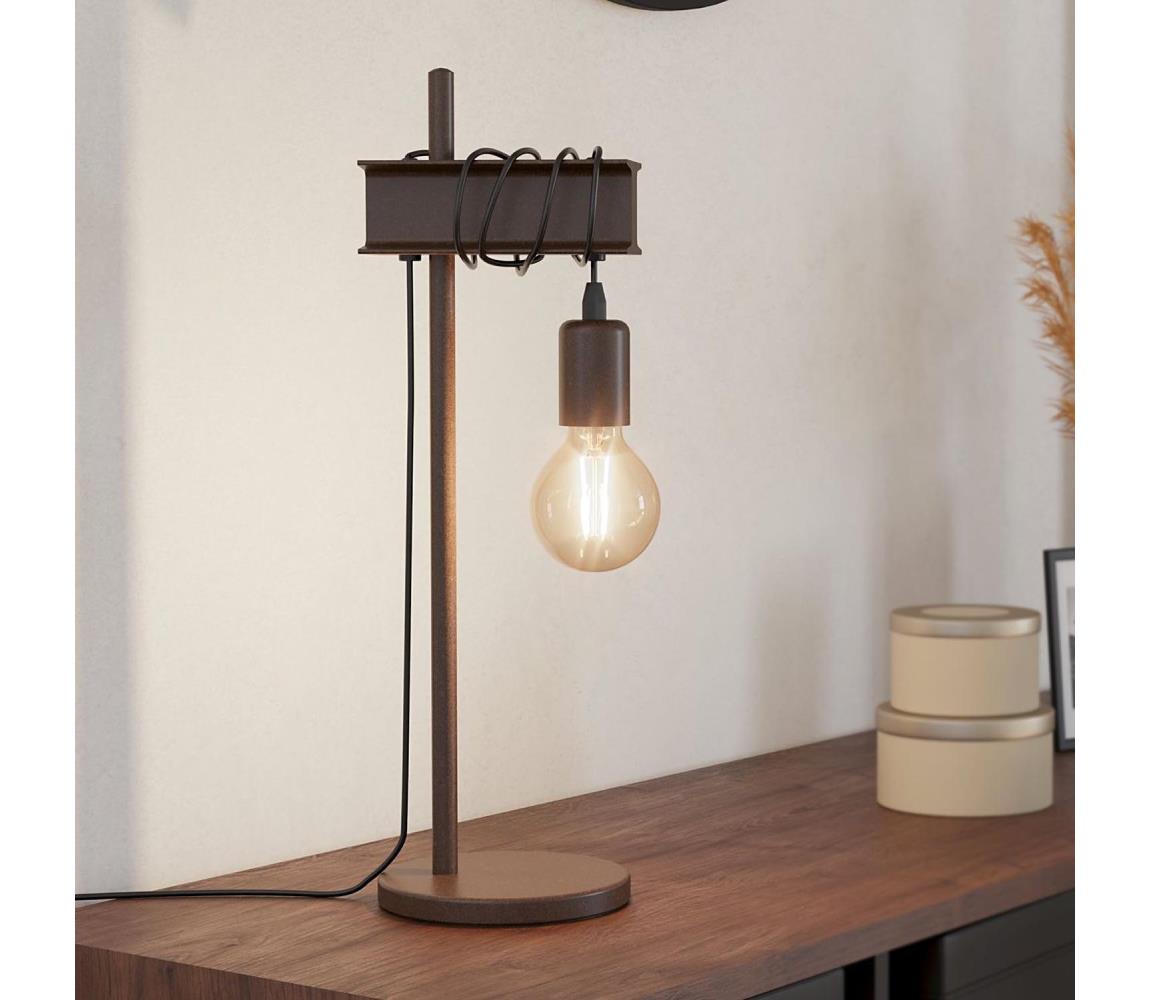 Eglo Stolná lampa TOWNSHEND 1xE27/10W/230V 43525