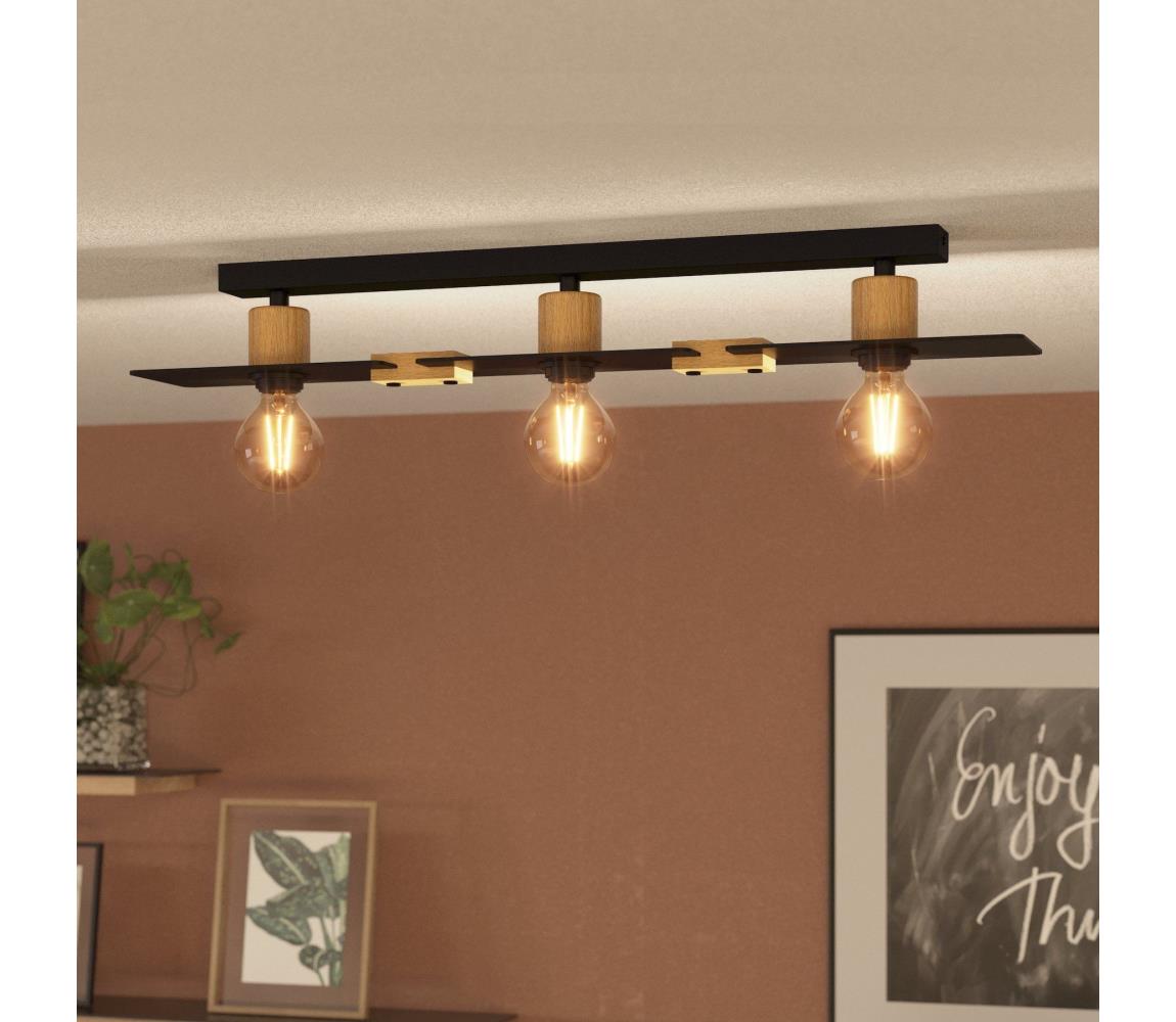 Eglo Stropné svietidlo BRAMERTON 3xE27/40W/230V