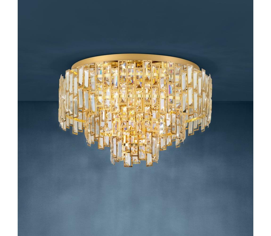 Eglo Stropné svietidlo CALMEILLES 10xE14/25W/230V priemer 63 cm 39611