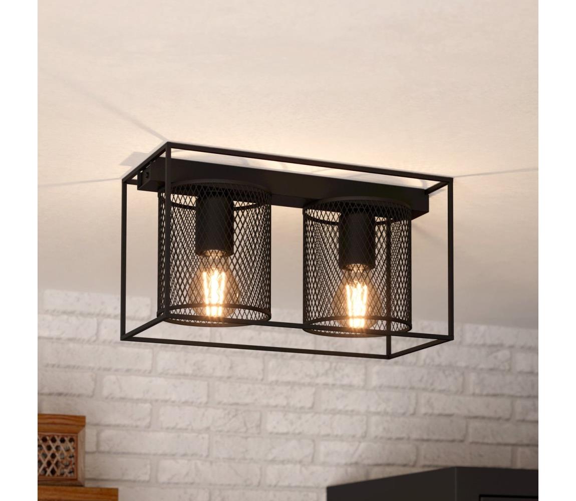 Eglo Stropné svietidlo CATTERICK 2xE27/40W/230V