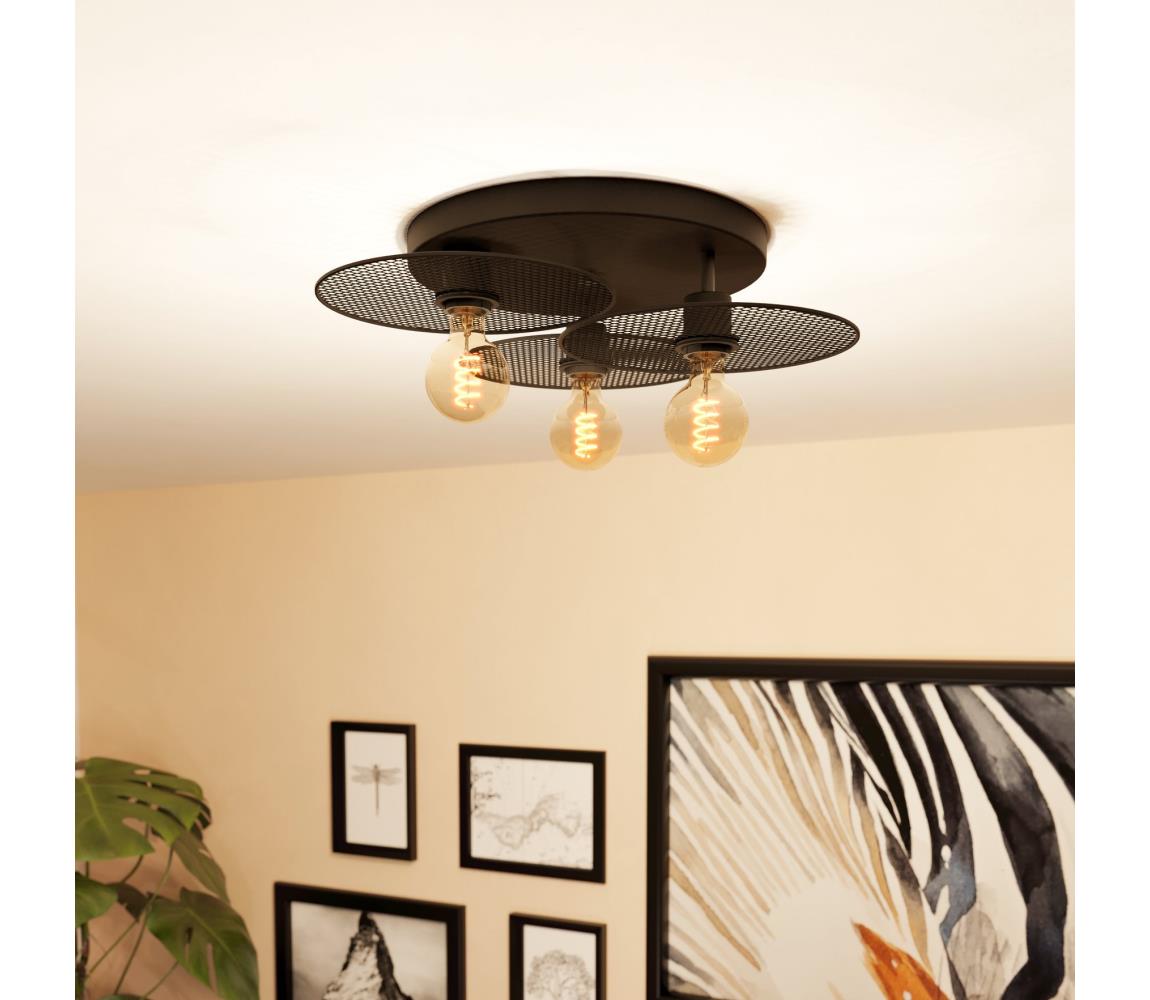 Eglo Stropné svietidlo IKESTON 3xE27/40W/230V