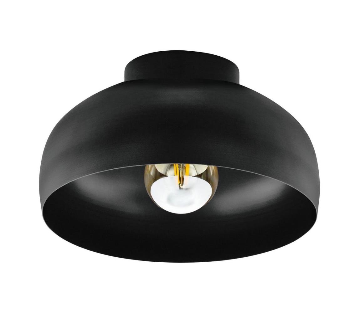 Eglo Stropné svietidlo MOGANO 1xE27/40W/230V čierna