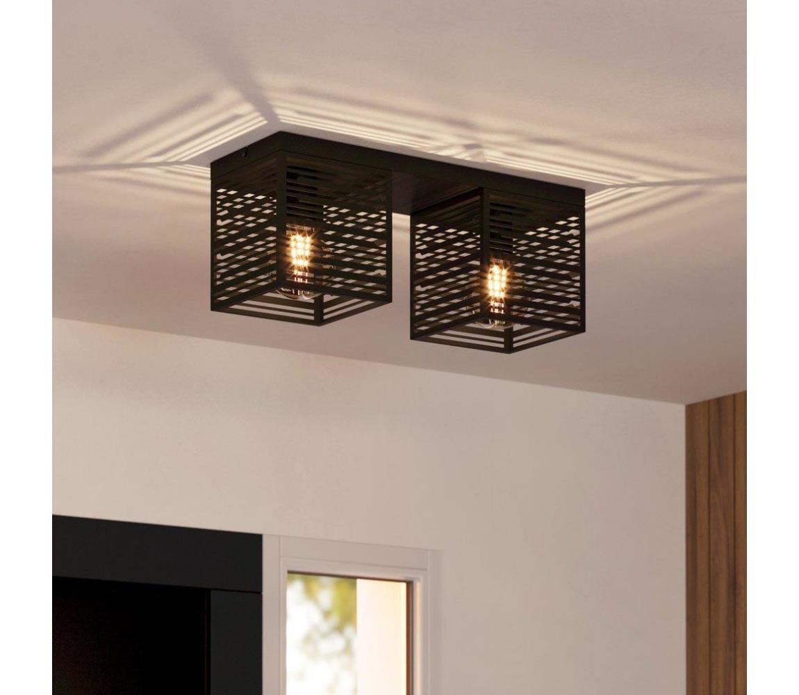 Eglo Stropné svietidlo PIEDRITAS 2xE27/40W/230V 900356