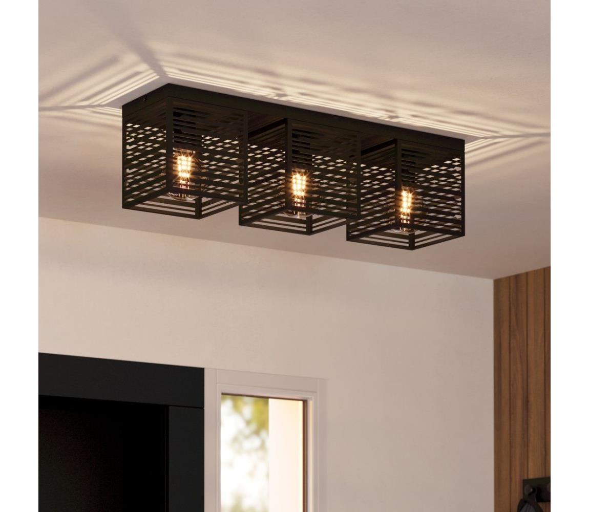 Eglo Stropné svietidlo PIEDRITAS 3xE27/40W/230V