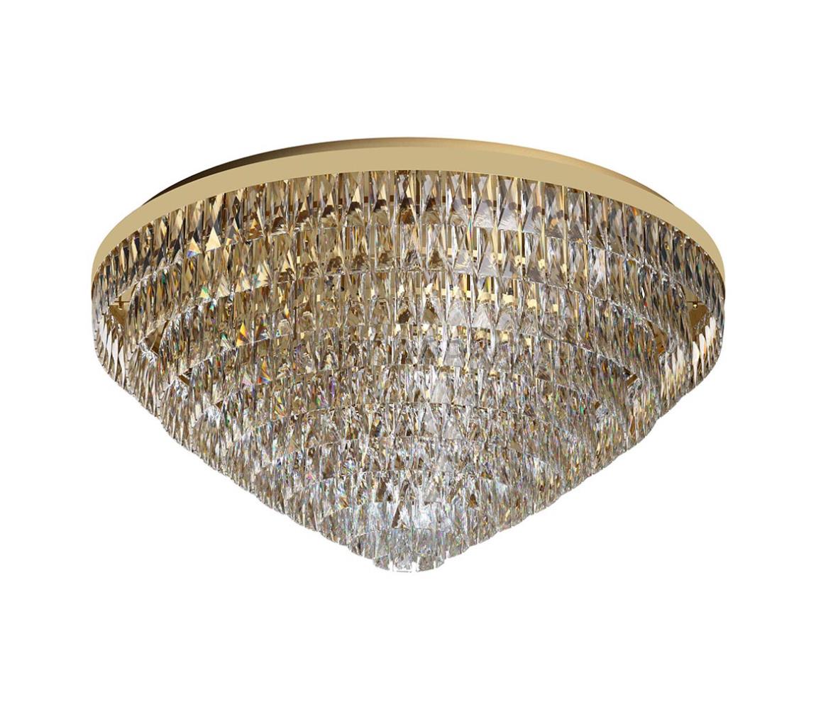 Eglo Stropné svietidlo VALPARAISO 25xE14/40W/230V zlatá