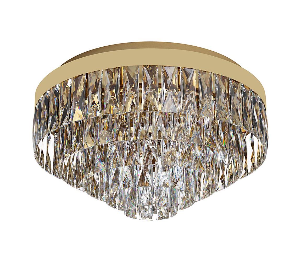 Eglo Stropné svietidlo VALPARAISO 8xE14/40W/230V zlatá