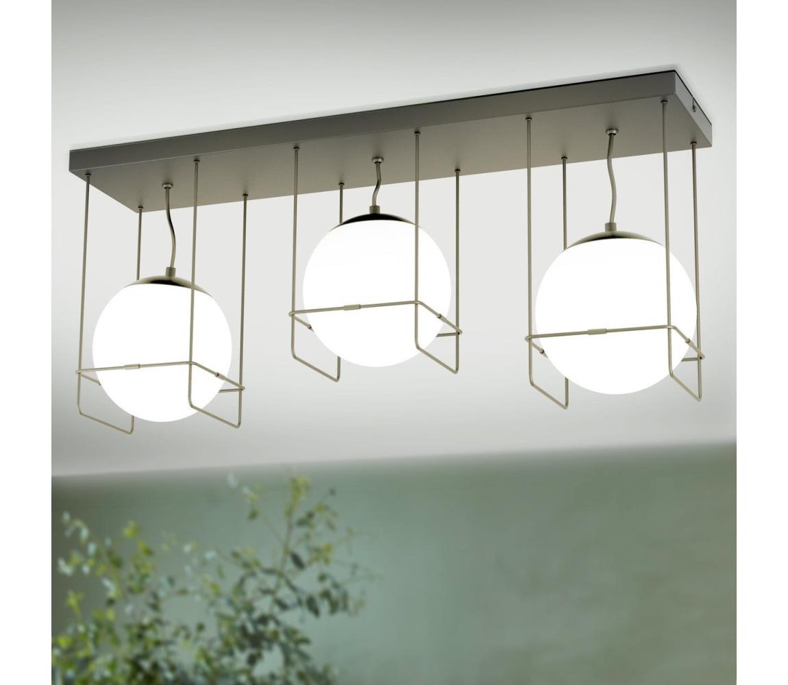 Eglo Stropné svietidlo VERSUOLA 3xE27/40W/230V