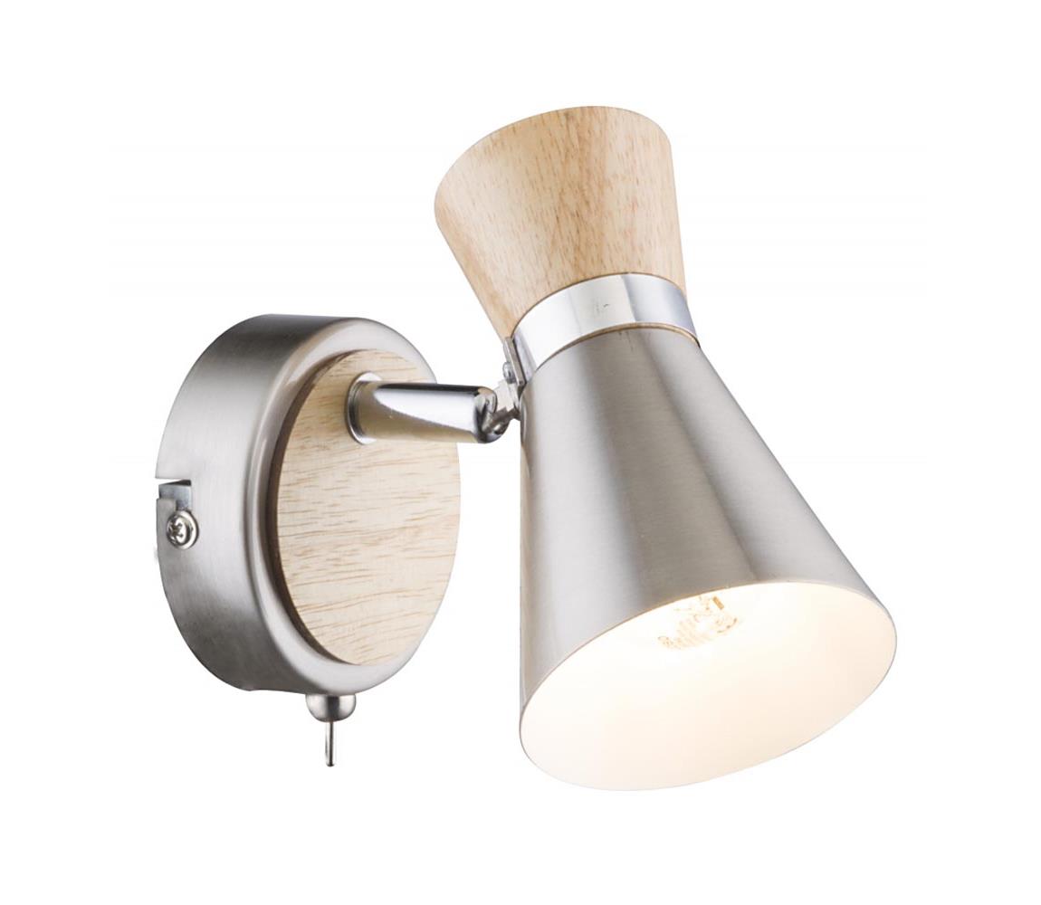 Globo 1 - Nástenné bodové svietidlo AERON 1xE14/25W/230V 54807-1