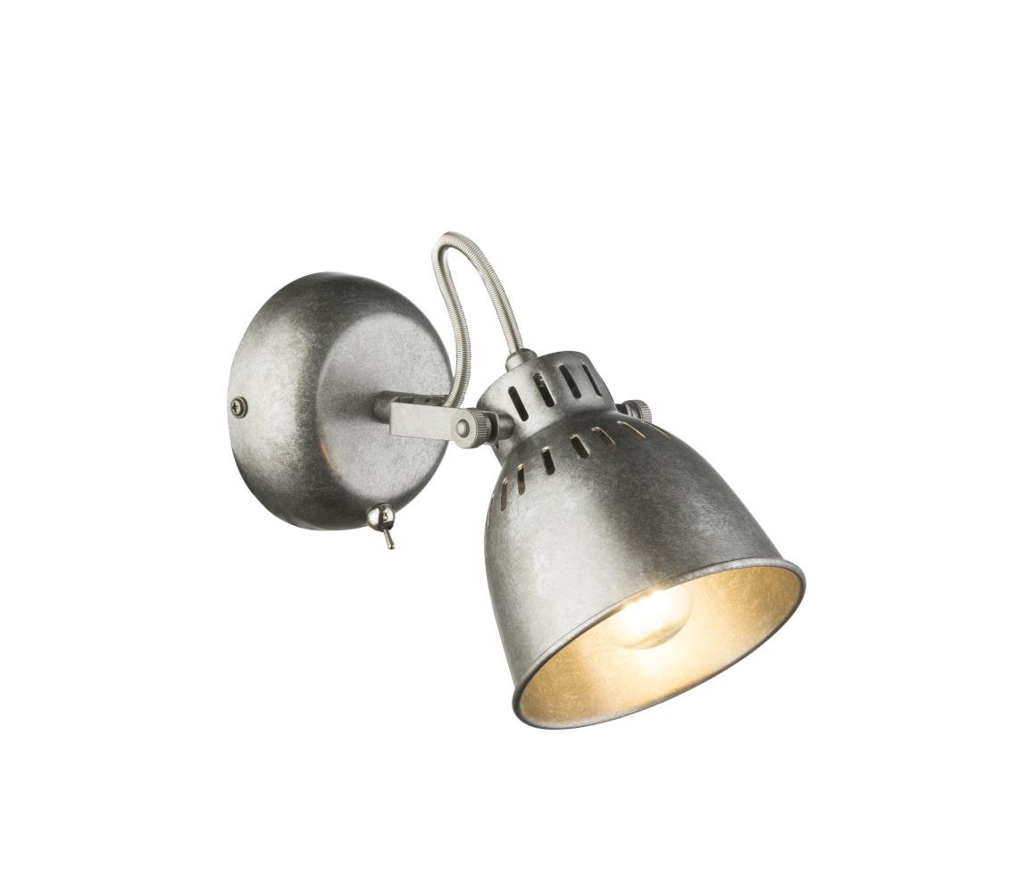 Globo 1 - Nástenné bodové svietidlo HERNAN 1xE14/40W/230V