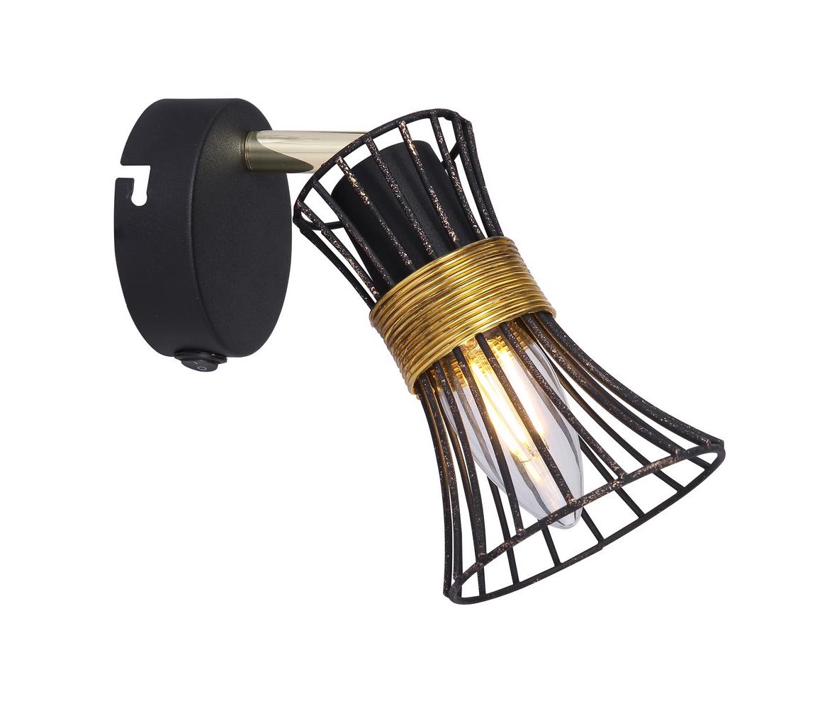 Globo 1 - Nástenné bodové svietidlo PURRA 1xE14/40W/230V