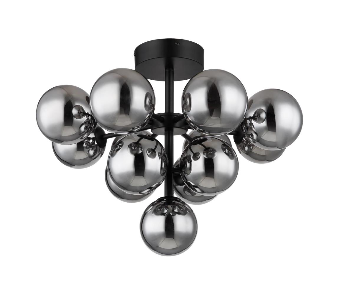 Globo 13D - Prisadený luster GRAPPY 13xG9/5W/230V pr. 56 cm čierna 56143-13D
