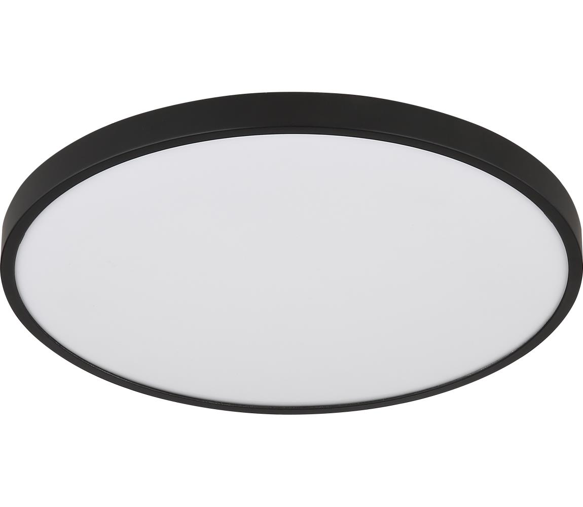 Globo 15S - LED Stropné svietidlo NIELSEN LED/15W/230V pr. 23 cm čierna