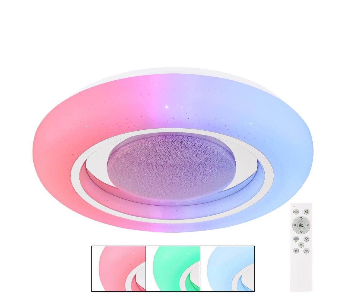 Globo 18 - LED RGBW Stmievateľné stropné svietidlo BURRO LED/18W/230V + DO
