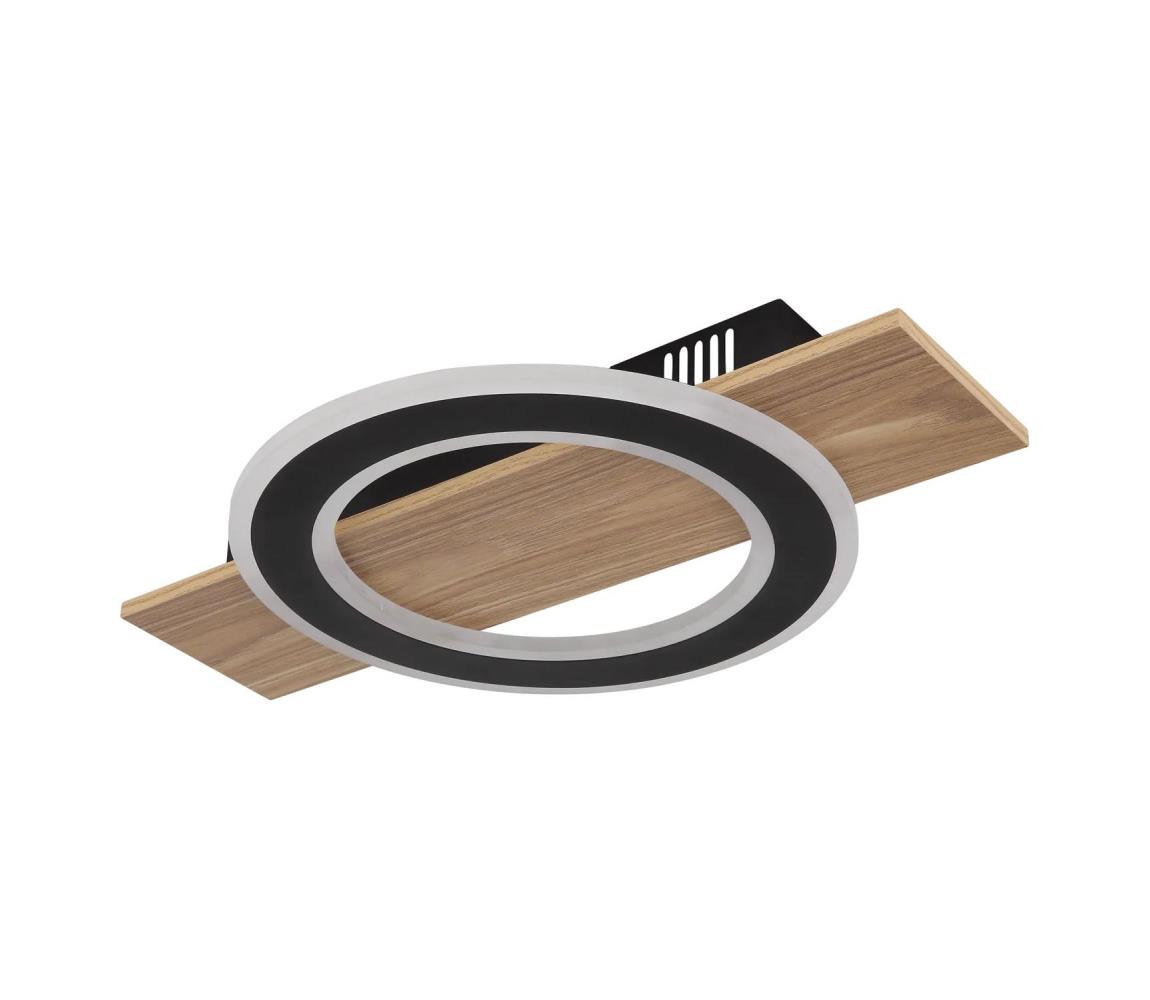 Globo 18 - LED Stropné svietidlo JAYDEN LED/18W/230V hnedá