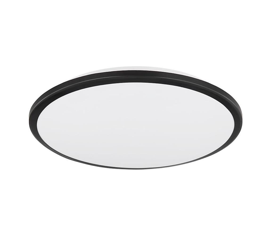 Globo 18B - LED Stropné svietidlo XANDER LED/18W/230V 3000K pr. 35 cm čierna