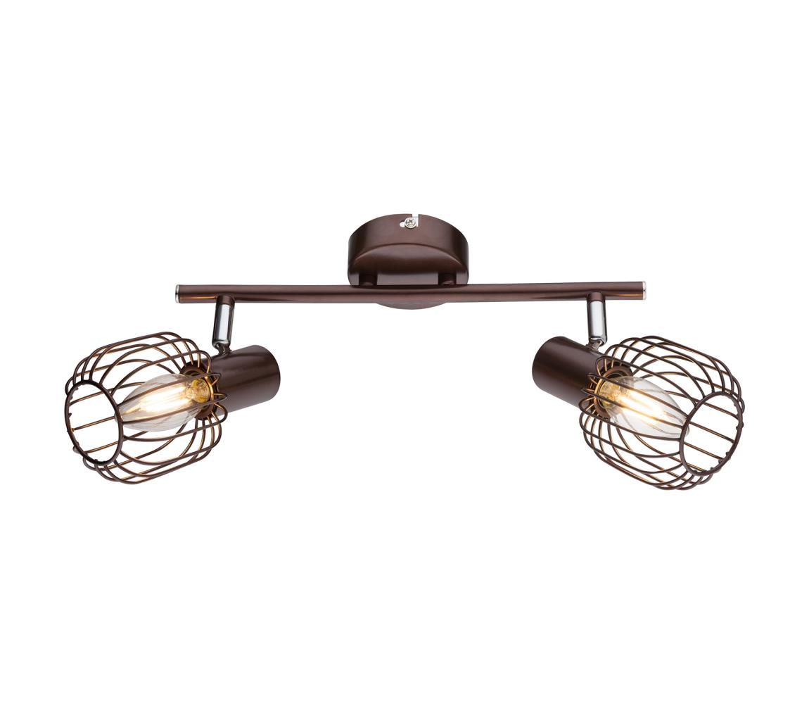 Globo 2 - Bodové svietidlo AKIN 2xE14/40W/230V