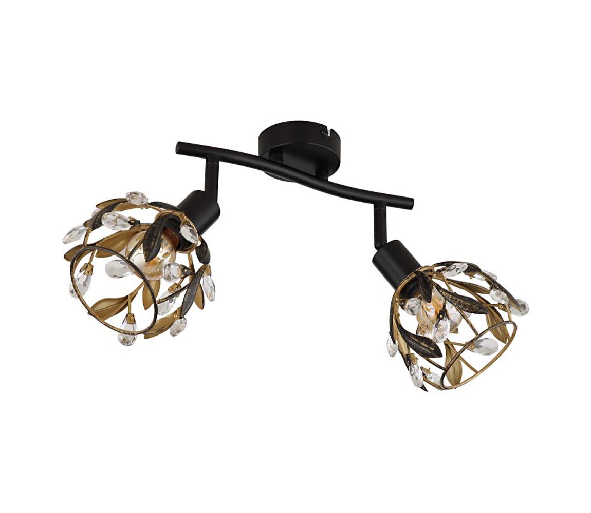 Globo 2 - Bodové svietidlo MIKA 2xE14/25W/230V