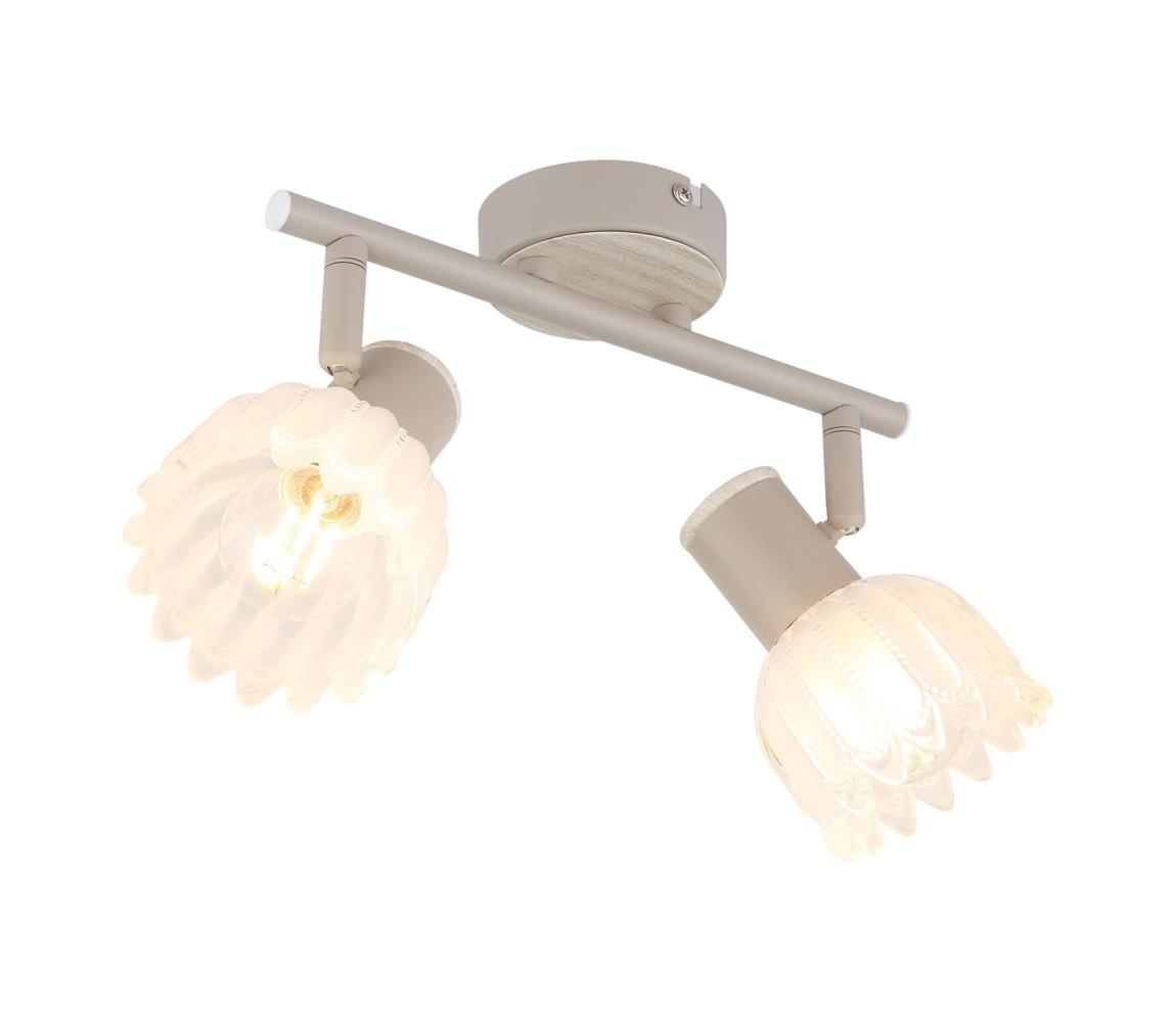 Globo 2 - Bodové svietidlo PLANTA 2xE14/40W/230V 54317-2