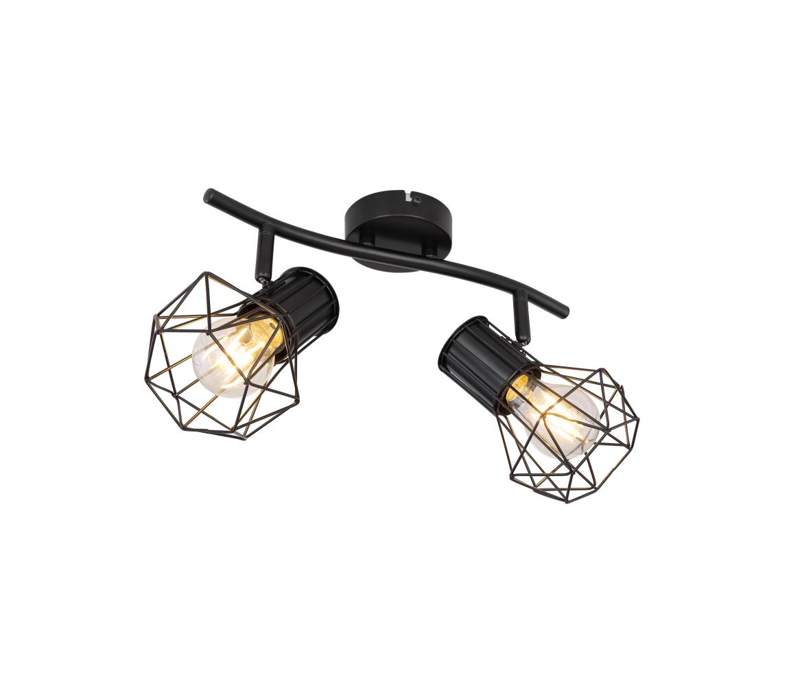 Globo 2 - Bodové svietidlo PRISKA 2xE27/40W/230V