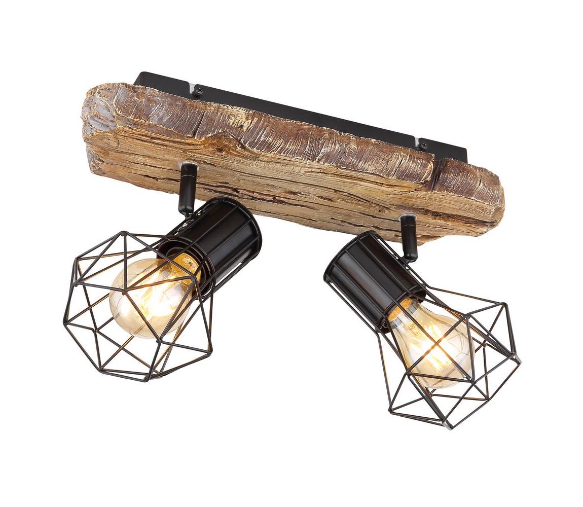 Globo 2 - Bodové svietidlo PRISKA 2xE27/60W/230V