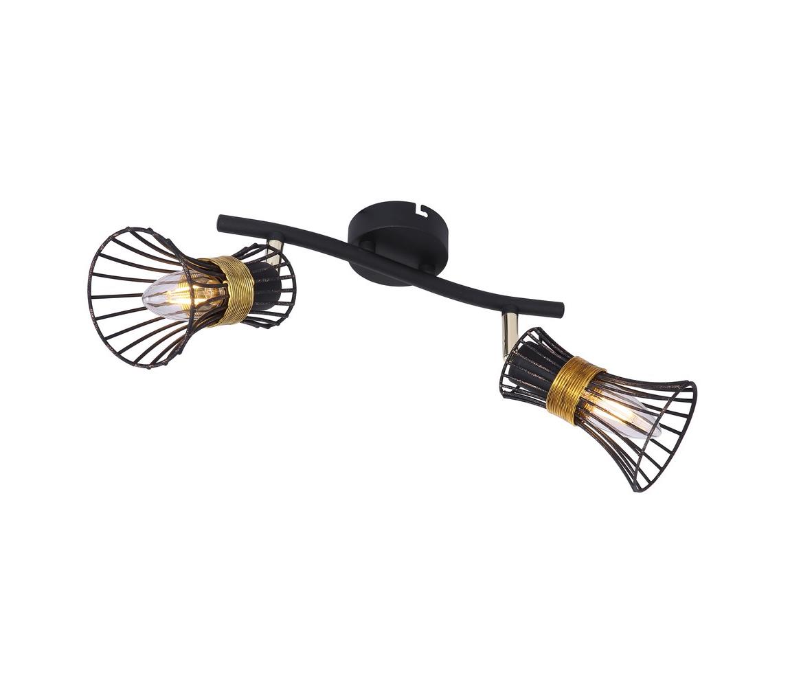 Globo 2 - Bodové svietidlo PURRA 2xE14/40W/230V