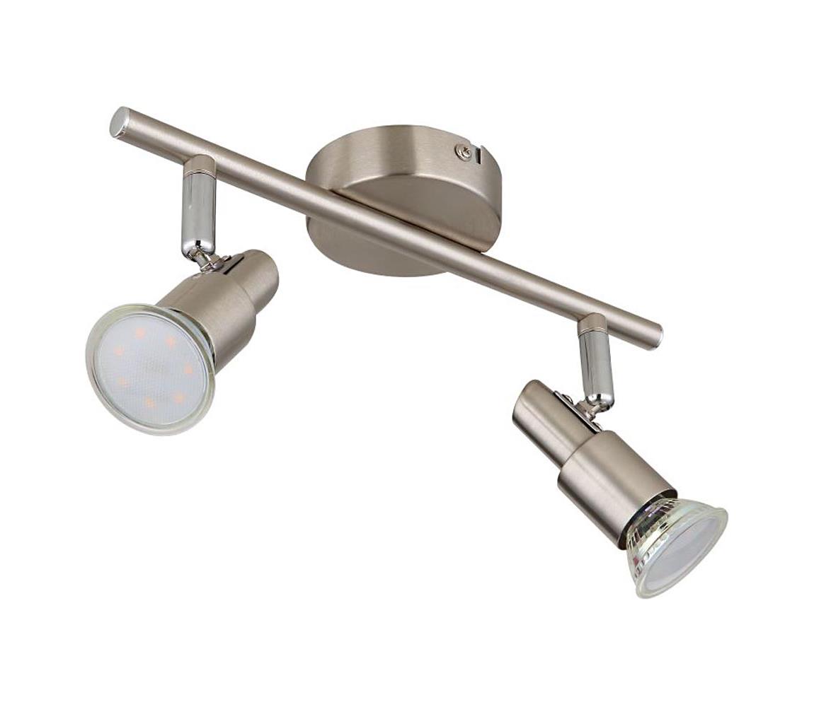 Globo 2 - LED Bodové svietidlo KINLEY 2xGU10/3W/230V