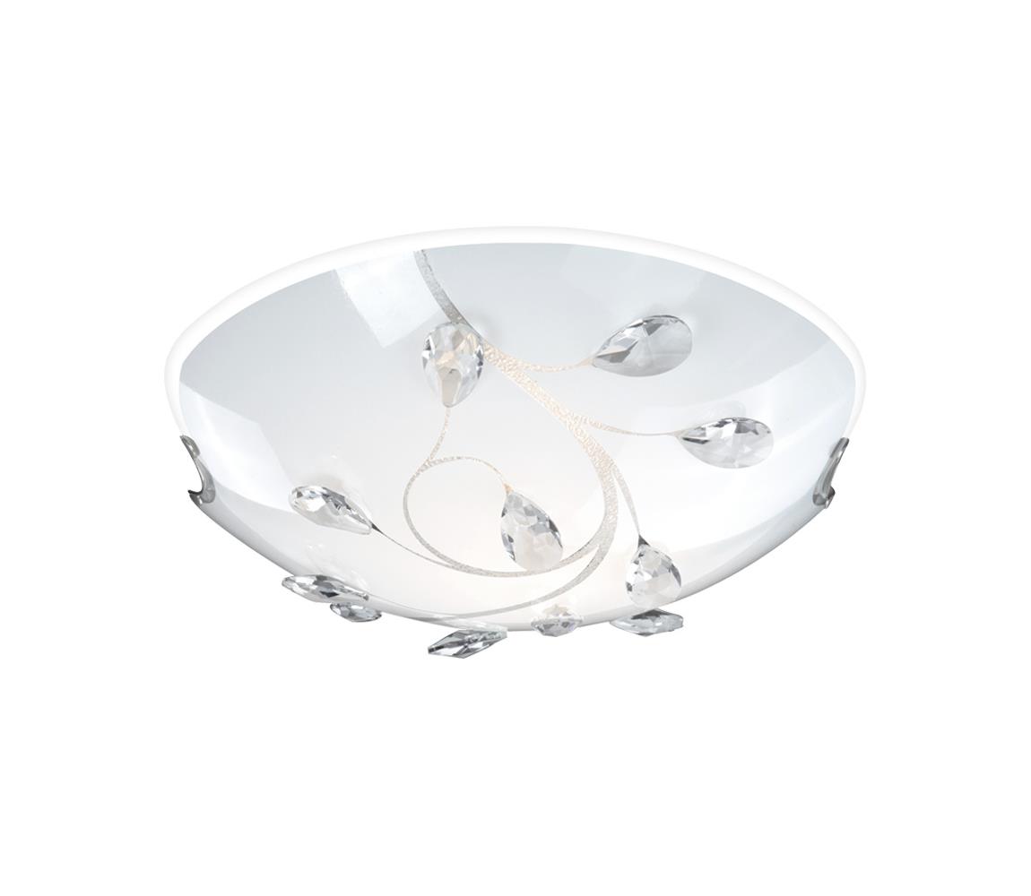 Globo 2 - Stropné svietidlo BURGUNDY 2xE27/60W/230V