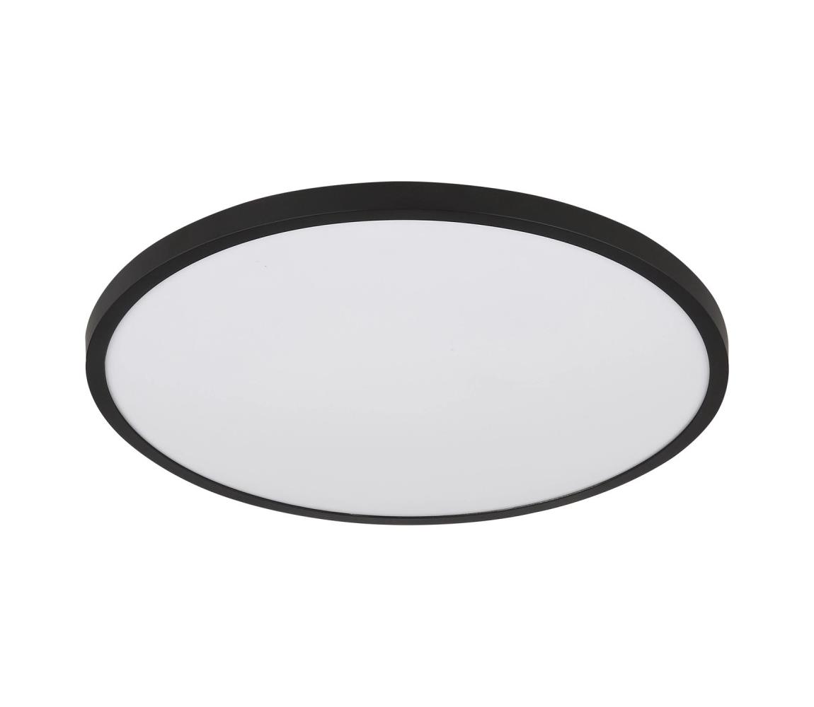 Globo 20S - LED stropné svietidlo NIELSEN LED/20W/230V, priemer 30 cm, čierne