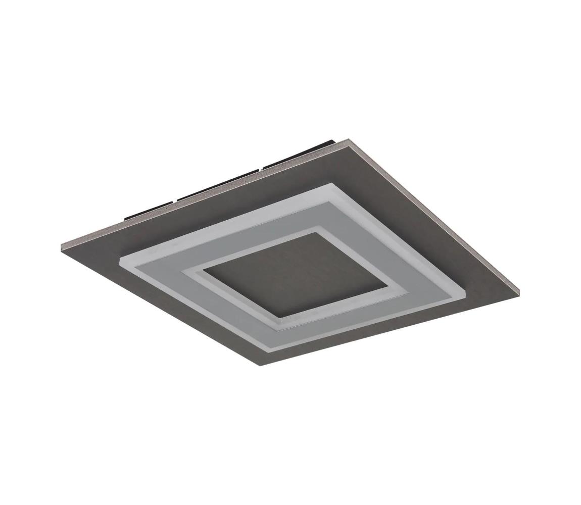 Globo 24 - LED Stropné svietidlo JAYDEN LED/24W/230V 32x32 cm antracit