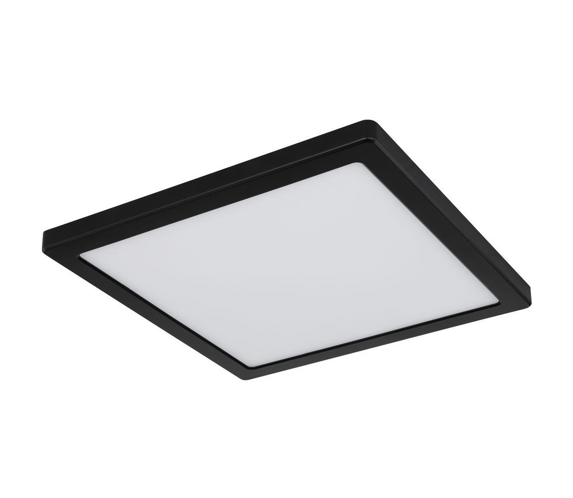 Globo 24B - LED Stropné svietidlo LASSE LED/24W/230V 3000/4000/6500K čierna