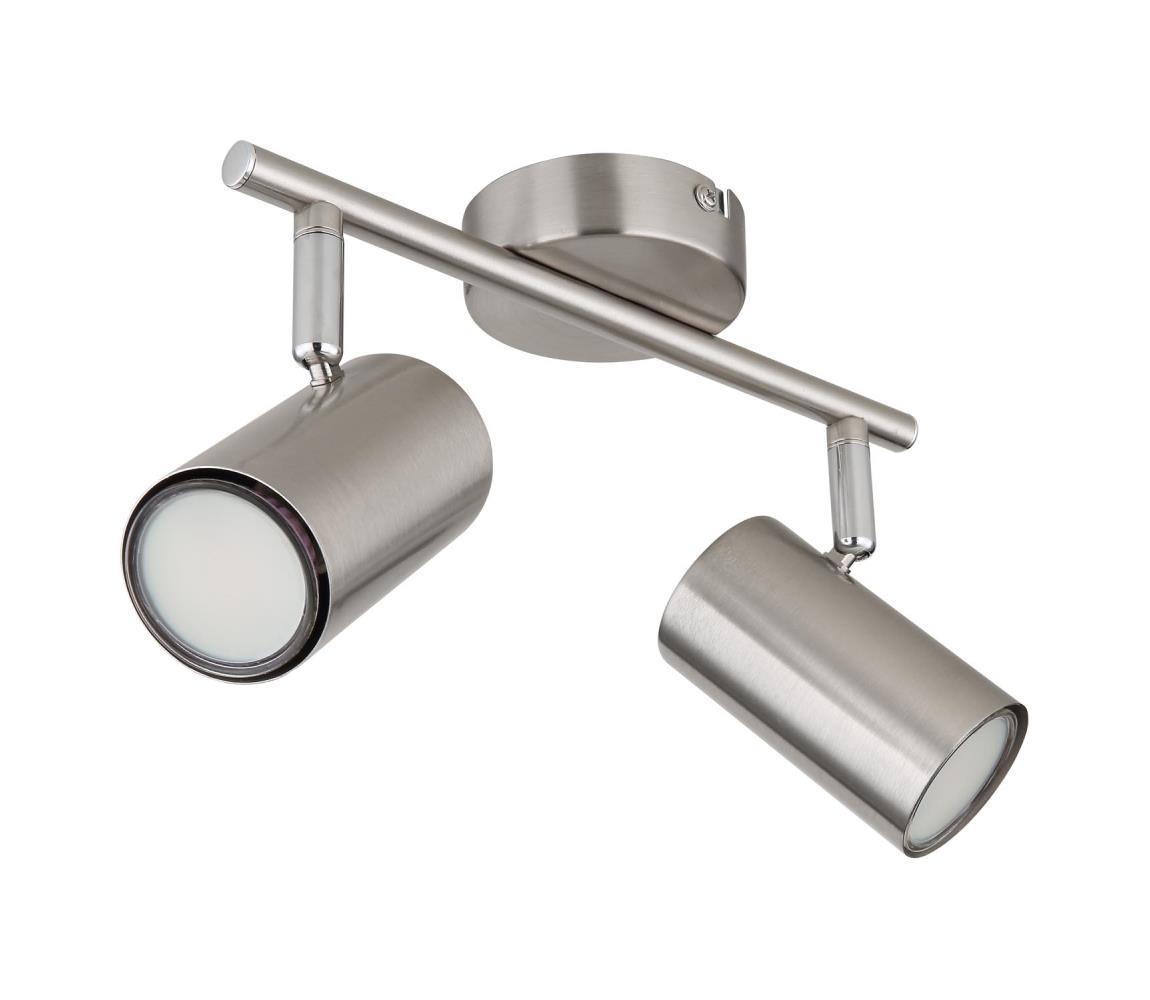 Globo 2N - Bodové svietidlo ALLVI 2xGU10/25W/230V chróm