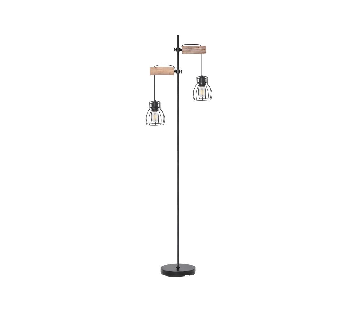 Globo 2SN - Stojacia lampa MINA 2xE27/40W/230V