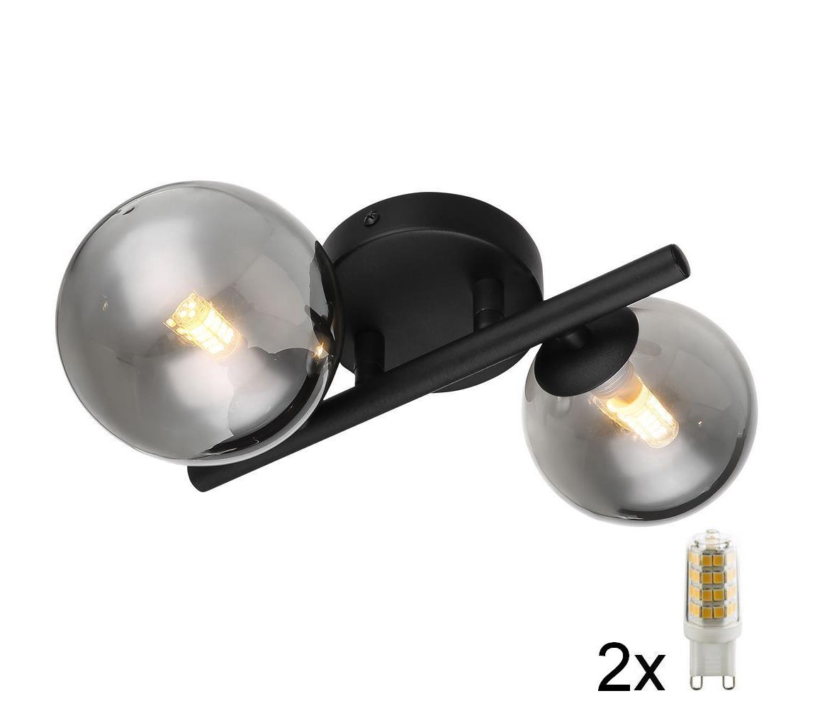 Globo 2W - LED Prisadený luster RIHA 2xG9/3W/230V 56133-2W