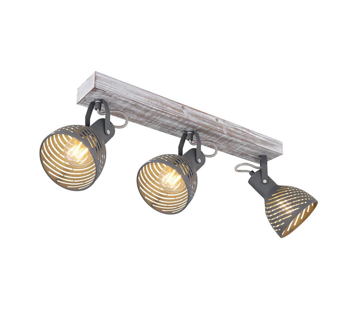 Globo 3 - Bodové svietidlo MORI 3xE27/40W/230V 54661-3