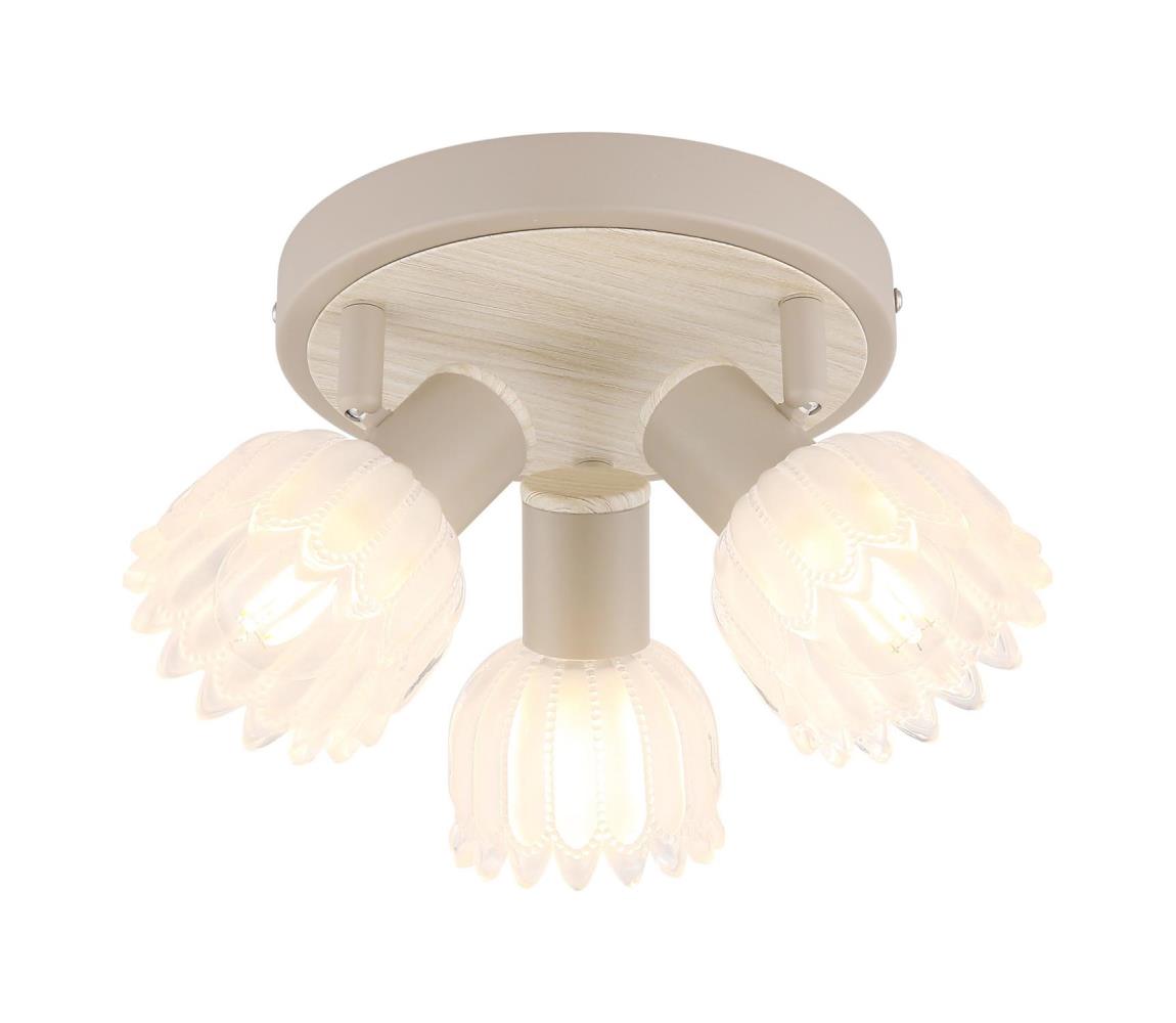 Globo 3 - Bodové svietidlo PLANTA 3xE14/40W/230V 54317-3