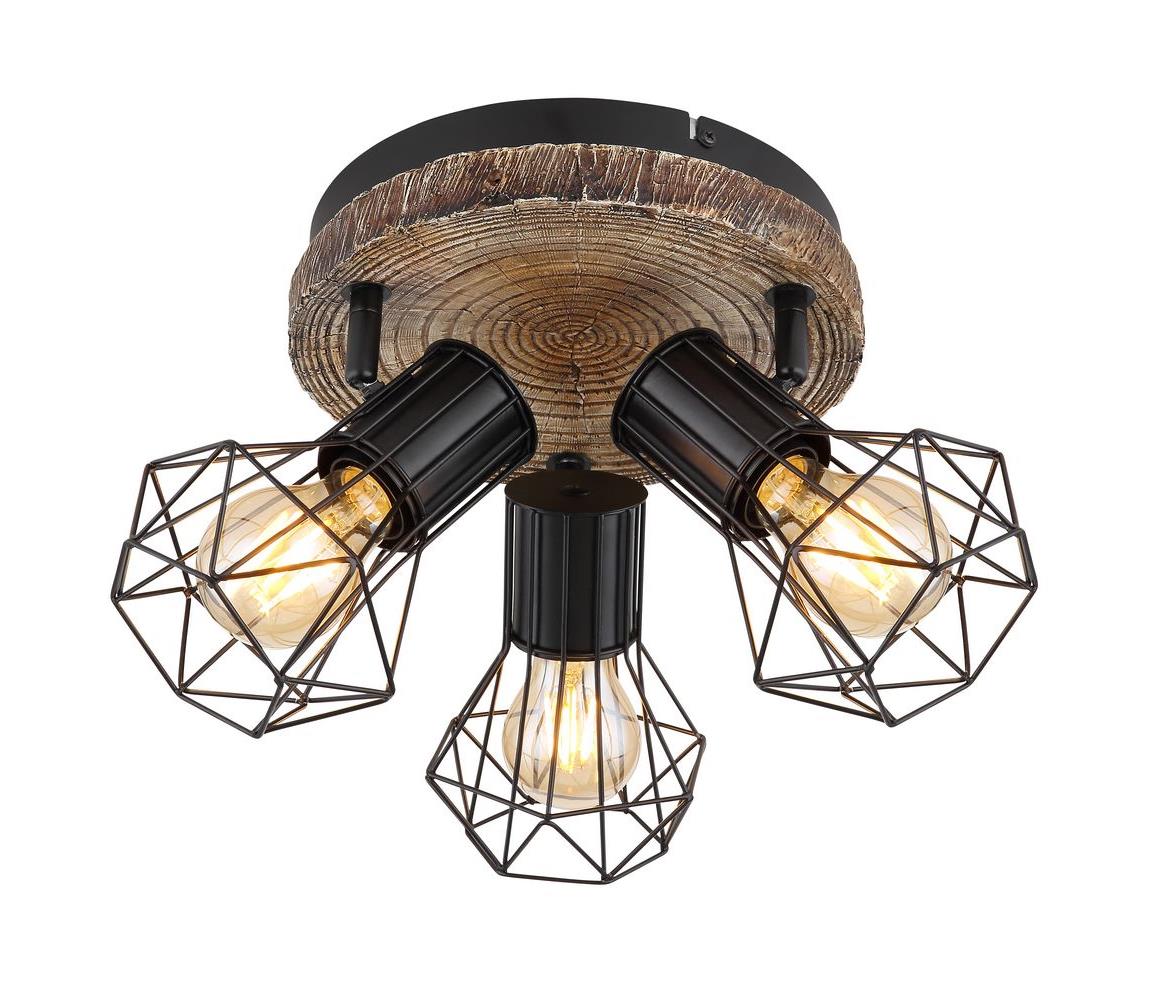 Globo 3 - Bodové svietidlo PRISKA 3xE27/60W/230V