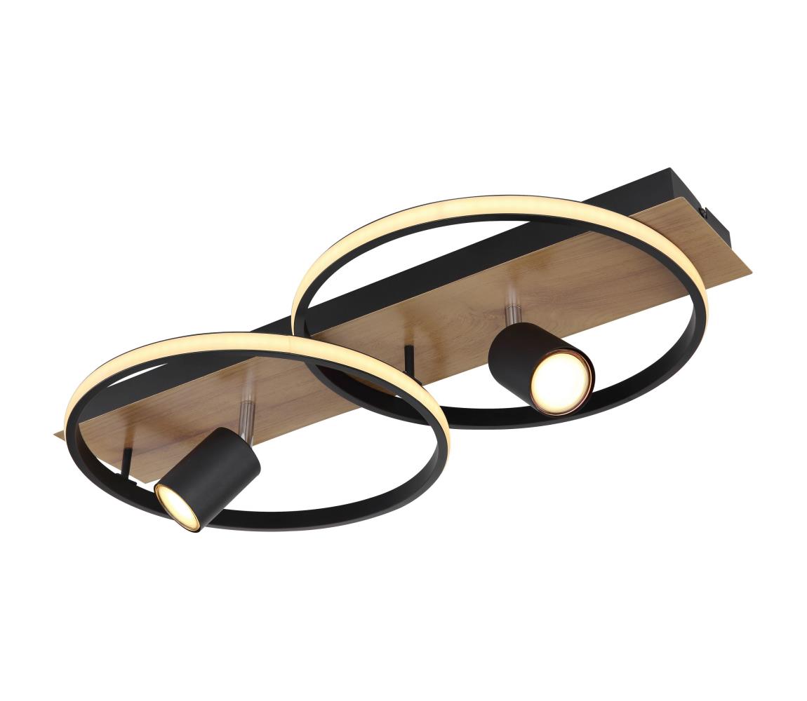 Globo 36 - LED Stropné svietidlo DANNY 2xLED/18W/230V + 2xGU10/35W/230V