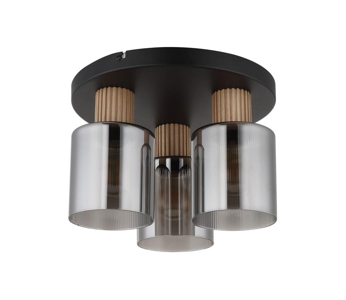 Globo 3D - Prisadený luster ALEIDIS 3xE27/25W/230V pr. 30 cm 15768-3D